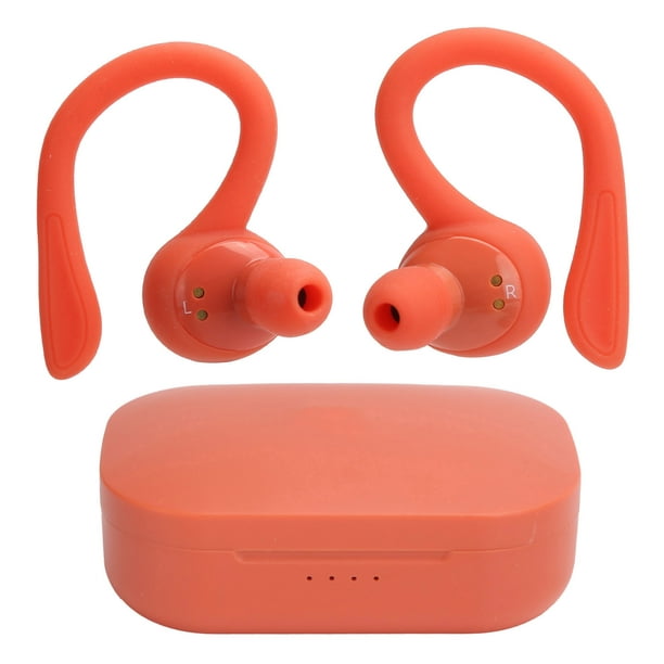 Auriculares Bluetooth con ganchos para la oreja, auriculares inalámbricos  deportivos in-Ear con caja NikouMX