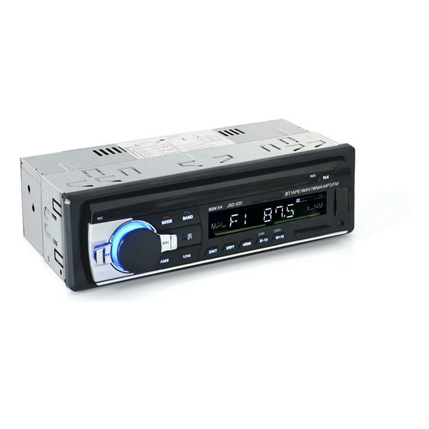 Audio Estéreo para Automóvil Radio de Pantalla Digital de 4,1 Pulgadas  Reproductor para Automóvil Receptor FM Bluetooth con Puerto USB Dual /  Soledad radios de coche de pantalla táctil