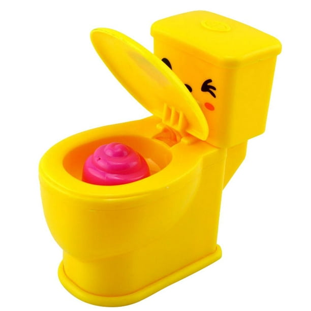 Asiento de inodoro extraño y complicado, regalos divertidos, juguete de  broma antiestrés para niños Ehuebsd libre de BPA