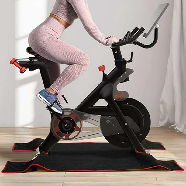 GEWAGE Fitness Equipo de ejercicio Estera Resistente al desgaste Bicicleta  yeacher Alfombra del piso