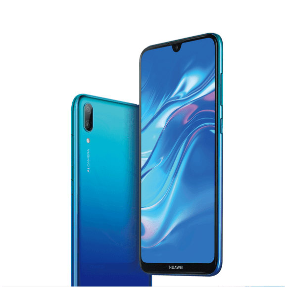 smartphone huawei y7 prime 2019 128gb  4gb ram azul huawei desbloqueada