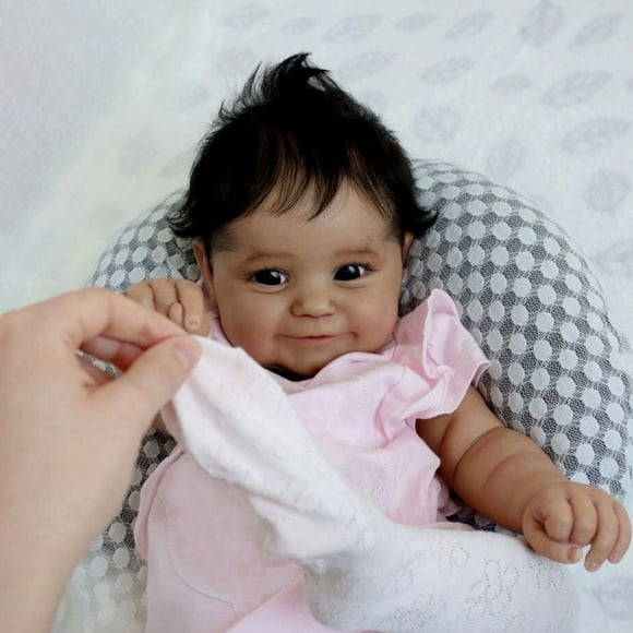 muñeca bebé reborn muñeca de 19 pulgadas piel 3d realistas para recién nacidos muñeca artística coleccionable despierta