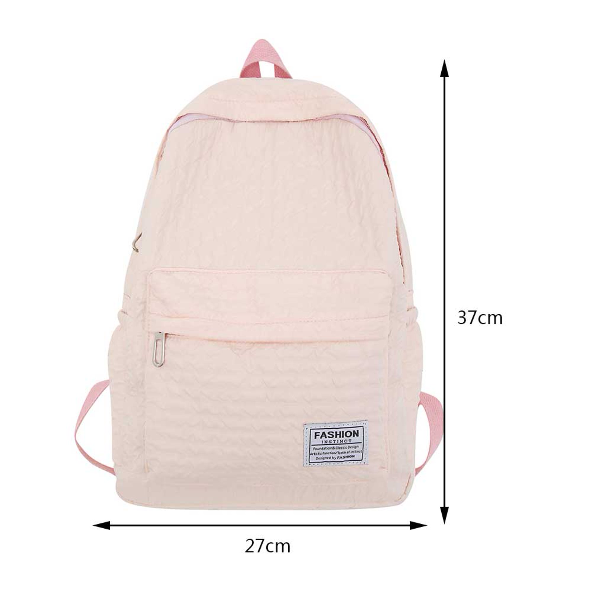 Mochila escolar grande de lona para niña, bolso escolar de moda coreana,  bolsa de libros impermeable para estudiantes, bolsa de viaje bonita Fivean  unisex