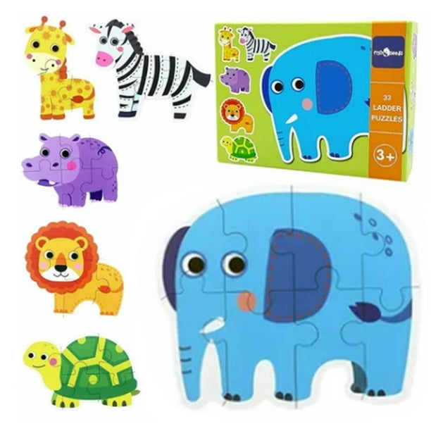 Bebe Puzzle 6 Puzzles Con Formas - Mascotas — Que Regalo