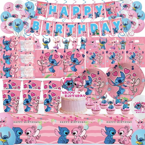 Disney-globos de látex de Lilo & Stitch para fiesta, conjunto de 12  pulgadas para Baby Shower, decor Estilo Azteca