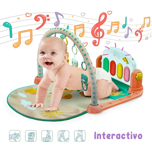 Gimnasio Piano Bebé Niño Y Niña Luces Y Sonidos 0639
