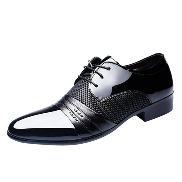 Zapatos de hombre de vestir puntiagudos de moda de negocios de caballero  cómodos para hombre, tamaño