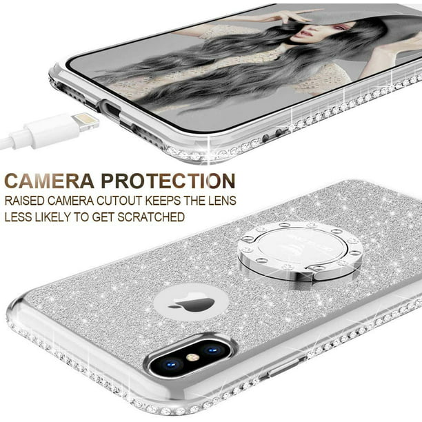 Funda Kickstand con Protector Cámara iPhone 15 Pro Max negro - Comprar  online