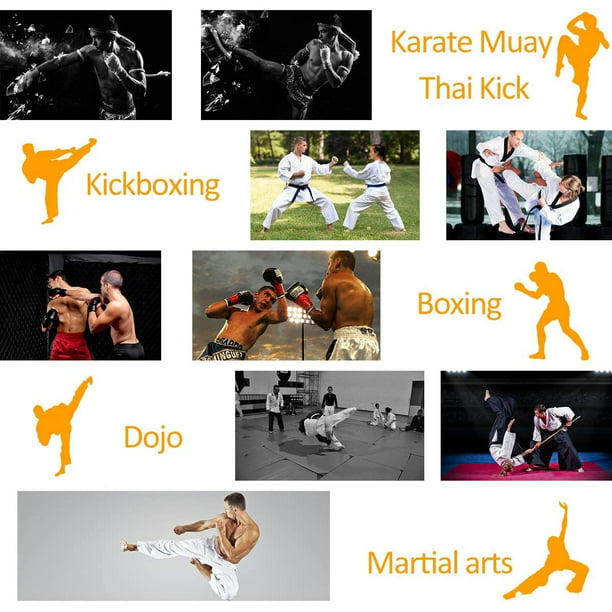 Manoplas de golpeo para Kickboxing, Muay thai, artes marciales  mixtas, boxeo, entrenamiento, enfoque, almohadillas de mano para niños,  hombres y mujeres (par) : Deportes y Actividades al Aire Libre