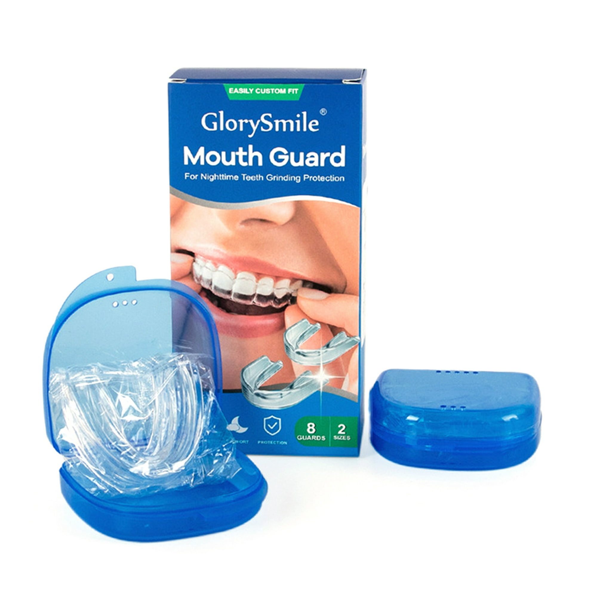  GlorySmile - Protector bucal para apretar los dientes