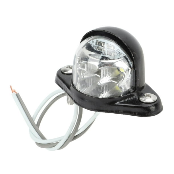 Luz LED universal para matrícula lámpara de placa de matrícula de coche  repuesto de conjunto de lámpara de etiqueta de luz de matrícula LED completa  de alto brillo para ANGGREK Otros