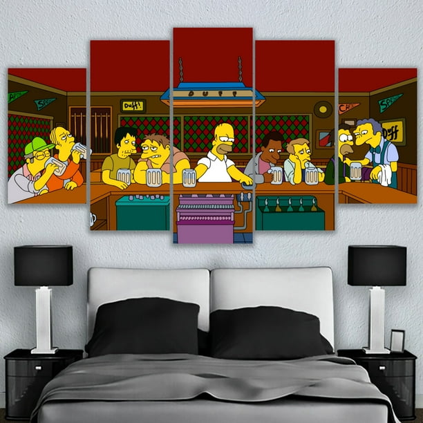 Cuadro decorativo de Homer Simpson - Tu Tienda Shoka