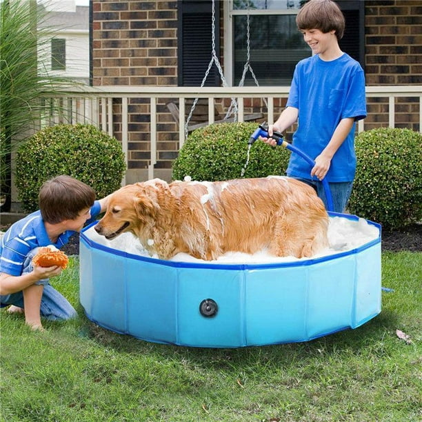 Piscina plegable para baño para mascotas Piscina plegable para