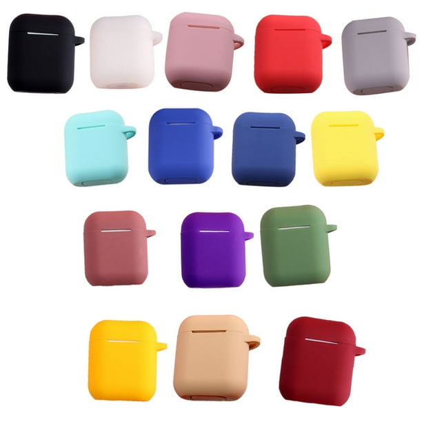 Funda Protectora Para AirPods 2 De Silicon Colores