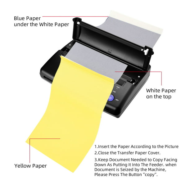 Termo Copiadora Impresora Termica Tranfer Tattoo Escaner