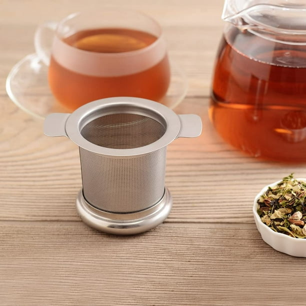 Infusor de té clásico original - taza infusor de té - molde para té de  hojas sueltas de acero inoxidable 18/8 - los mejores infusores de té -  difusor infusor de té 