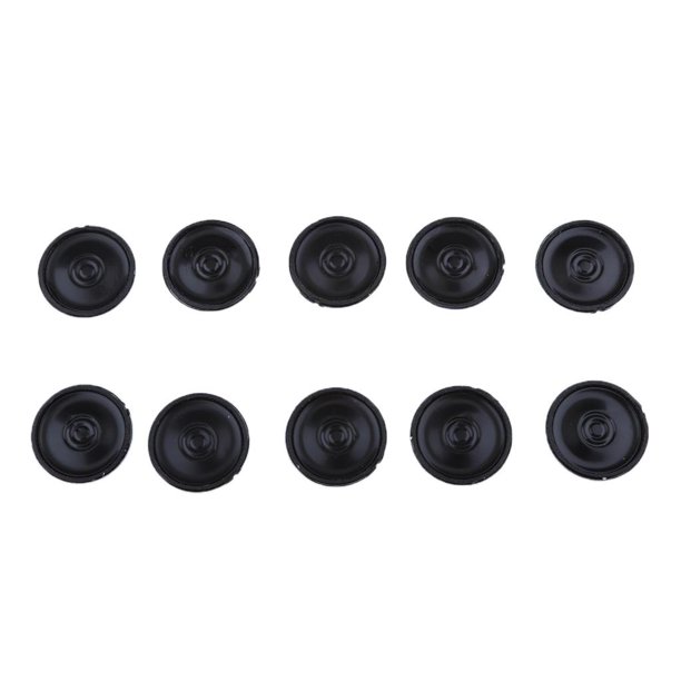 10x 30mm 1W Negro Bluetooth Equipo de Altavoces de Reparaci n Adecuado para Auriculares Juquetes Timbres Sunnimix Mini altavoz de audio