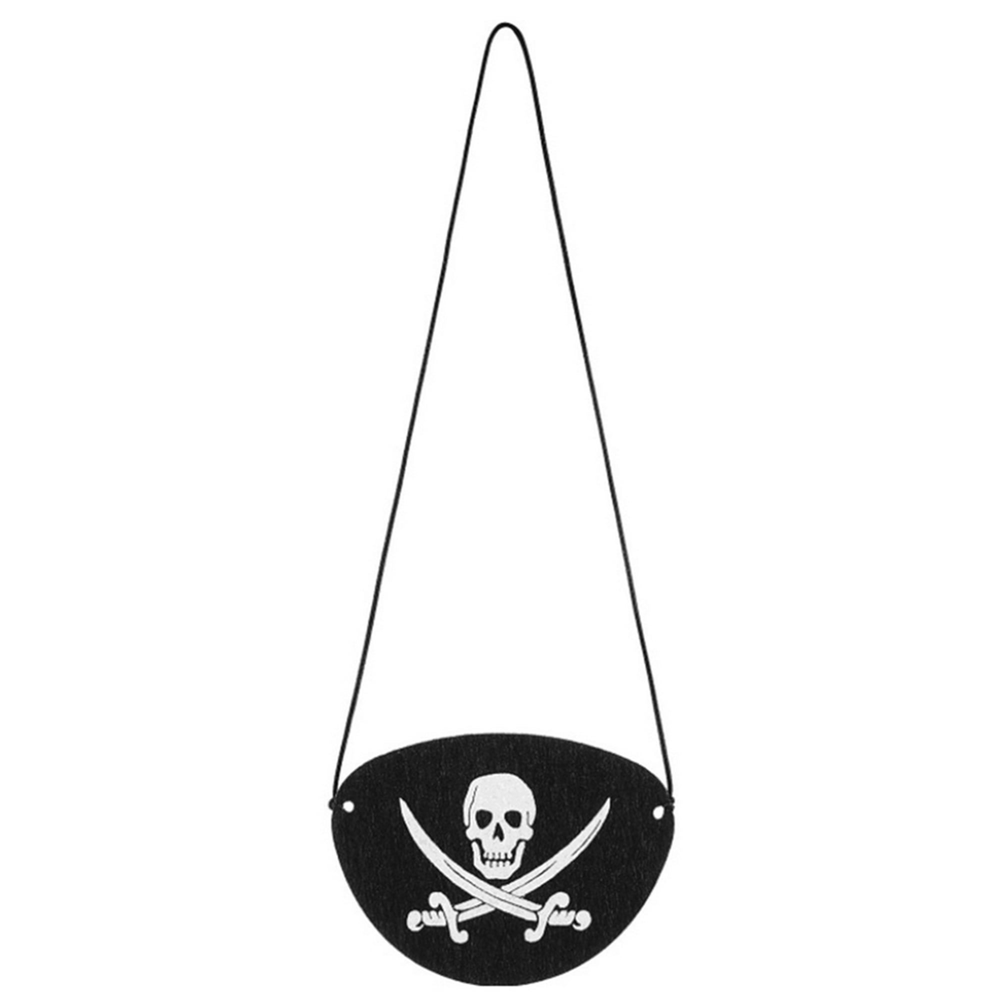 Parche de Ojo de Pirata de Fieltro Parche de Un Ojo de Capitán de Cráneo  para Fiesta Temática de Pirata Halloween Navidad (12 Piezas) : :  Juguetes y juegos