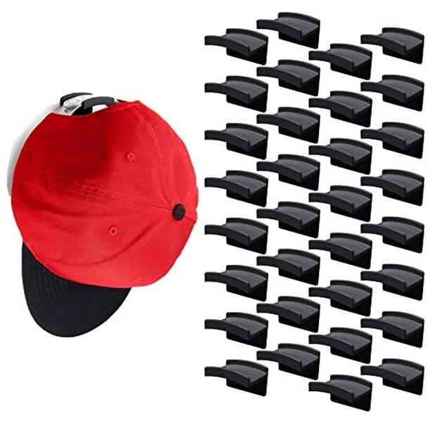 Colgador de pared para gorras de béisbol, ganchos sin perforación
