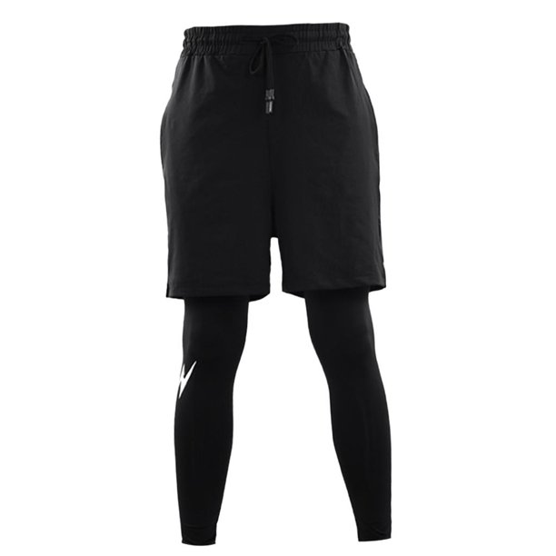  Mallas de correr para hombre, con bolsillo con cremallera,  pantalones de ciclismo atléticos para yoga y entrenamiento, Gris : Ropa,  Zapatos y Joyería