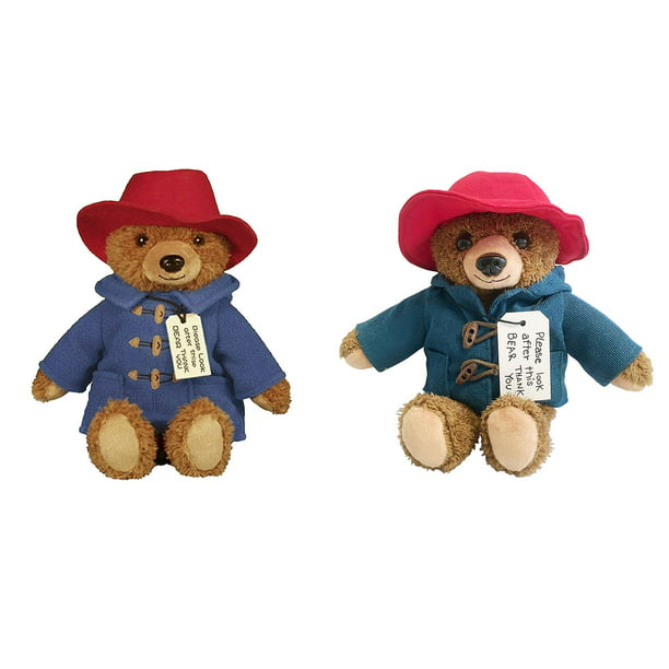 Gran Bretaña Paddington Bear 3 muñecas oso muñecos de peluche para