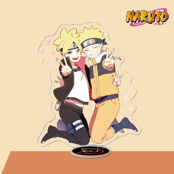 Figuras De Acción De Anime De Naruto Modelo De Soporte Acrílico Grande Dibujos Animados 9482