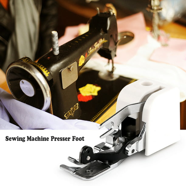 Prensatelas para máquina de coser, prensatelas, cortador lateral, prensatelas  Overlock, piezas de máquinas de coser domésticas Jadeshay A