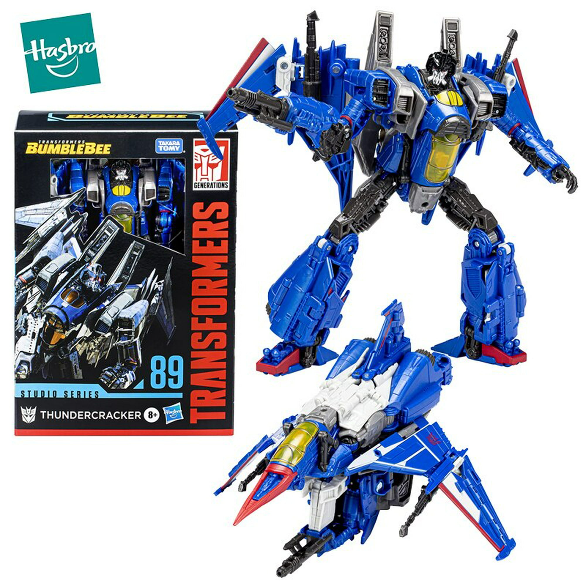 Figura Articulada - Transformers Bumblebee - Thundercracker - Azul