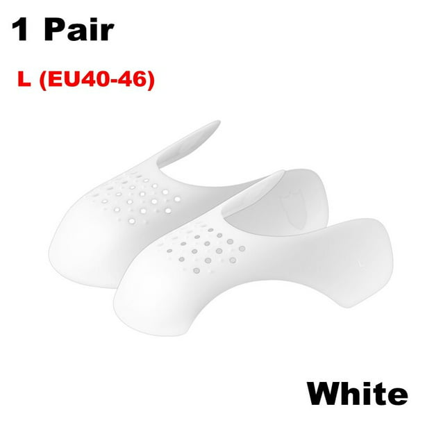 Protector de cabeza de zapato antiarrugas para zapatillas informales, 1 par  Gao Jinjia LED