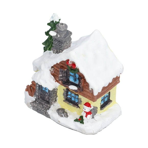 pueblo de casas de navidad casas de navidad de nieve de invierno de ahorro de energía con 1 x casa p anggrek otros
