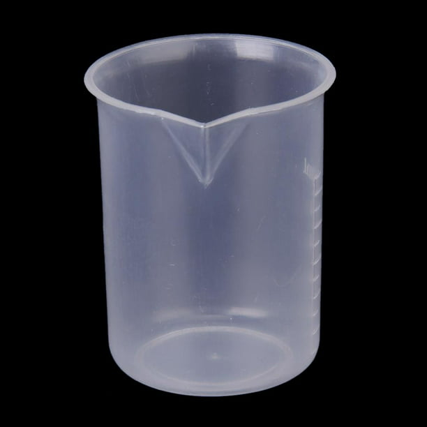 uxcell Vaso medidor de plástico PP de 5.1 fl oz transparente para líquidos  de cocina de laboratorio, 3 unidades