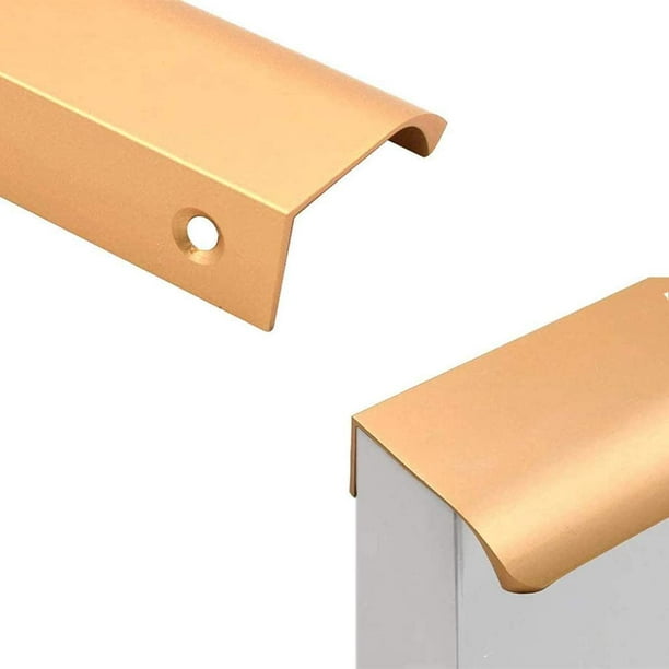 tirador para mueble de aluminio dorado para tirador del mueble de