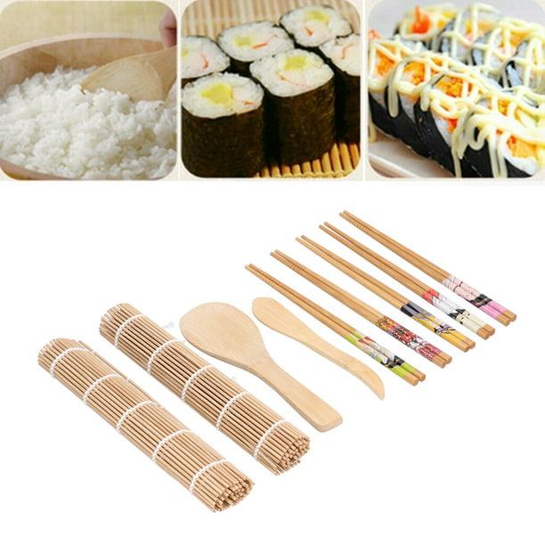 Kit Para Hacer Sushi, Máquina Para Hacer Sushi Resistente Con Material De  Bambú Natural Para La Cocina Comida Casera Para El Juego Para Hacer Sushi  Regalo Para Principiantes ANGGREK DF3118