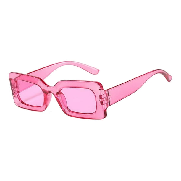  Gafas de sol para mujer, con montura grande, lentes de sol de  moda con estrellas (rosa, talla única) : Ropa, Zapatos y Joyería