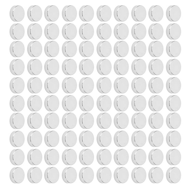 Imanes De Neodimio, Fáciles De Llevar 100 Imanes Pequeños Duraderos Para  Fotos Cergrey Round Magnets