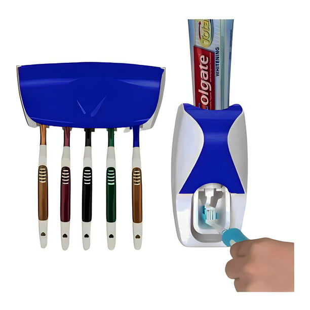 Dispensador automático de pasta de dientes, dispensador de pasta de dientes  para niños, dispensador de pasta de dientes para niños, cepillo de dientes,  exprimidor de pasta de dientes TUNC Sencillez