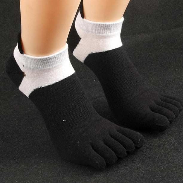 desencadenar carga coger un resfriado 2 pares de calcetines con punta de tobillo, transpirables, sin sudor, , calcetines  de cinco para hombres y mujeres Yinane Calcetines de hombre con cinco dedos  | Walmart en línea