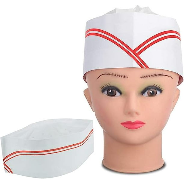 ⓿ TOP 1 ▷ Gorros cocinero chef en papel en ✔️ Ropa Desechable ✔️ Ropa  Desechable