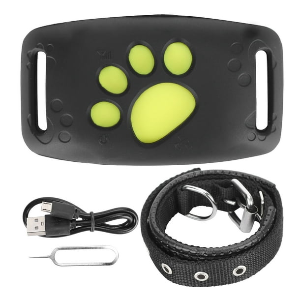 Collar antipérdida para perros, collar localizador GPS para mascotas,  suministros para mascotas, collar para mascotas confiable y duradero  Jadeshay A