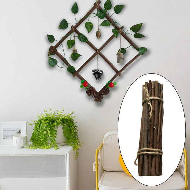 Cómo decorar con ramas secas y troncos - Manualidades