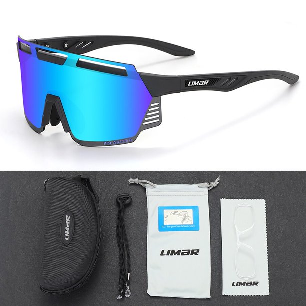 Gafas de ciclismo polarizadas para hombre y mujer, lentes para