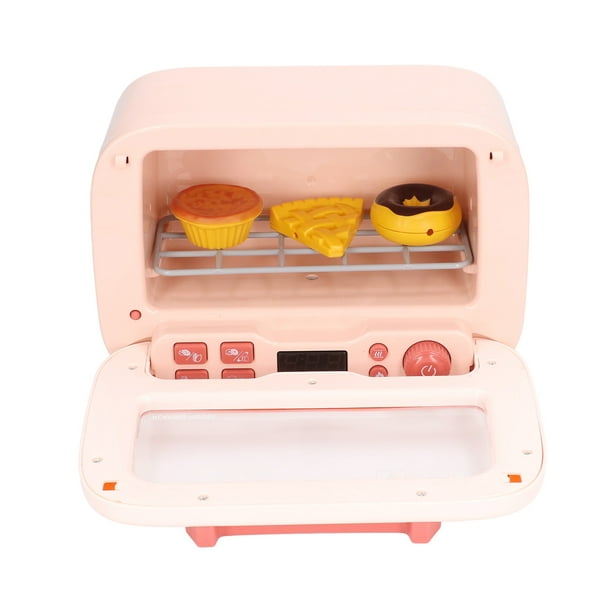 Mini lindo horno de microondas para niños, juguete educativo para juegos de  rol, juguetes de cocina