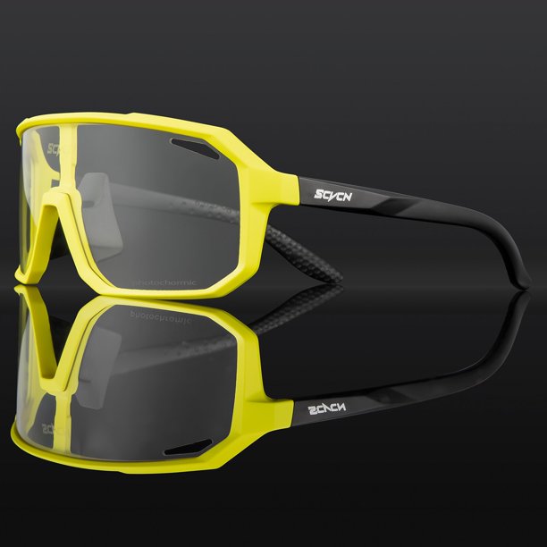 SCVCN-gafas de sol de ciclismo para hombre y mujer, lentes de protección  UV400 para deportes al aire libre, MTB qiuyongming unisex