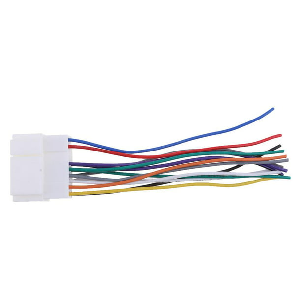 Arnés de Cableado Del Conector Del Cable Del Adaptador de La Radio Del Coche  ISO para Etc. CUTICAT cableado del estéreo del coche