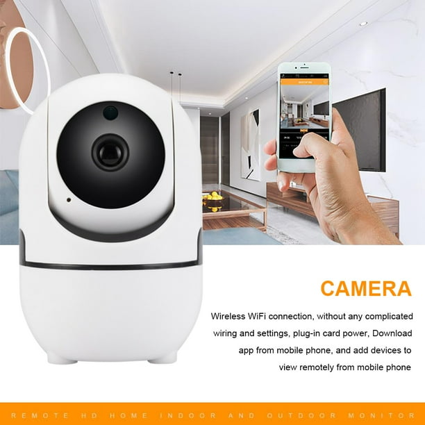 Cámara De Vigilancia Cámara interior Video móvil Smart Home para el hogar  Sala de estar Dormitorio (enchufe de EE. UU.) Likrtyny Para estrenar