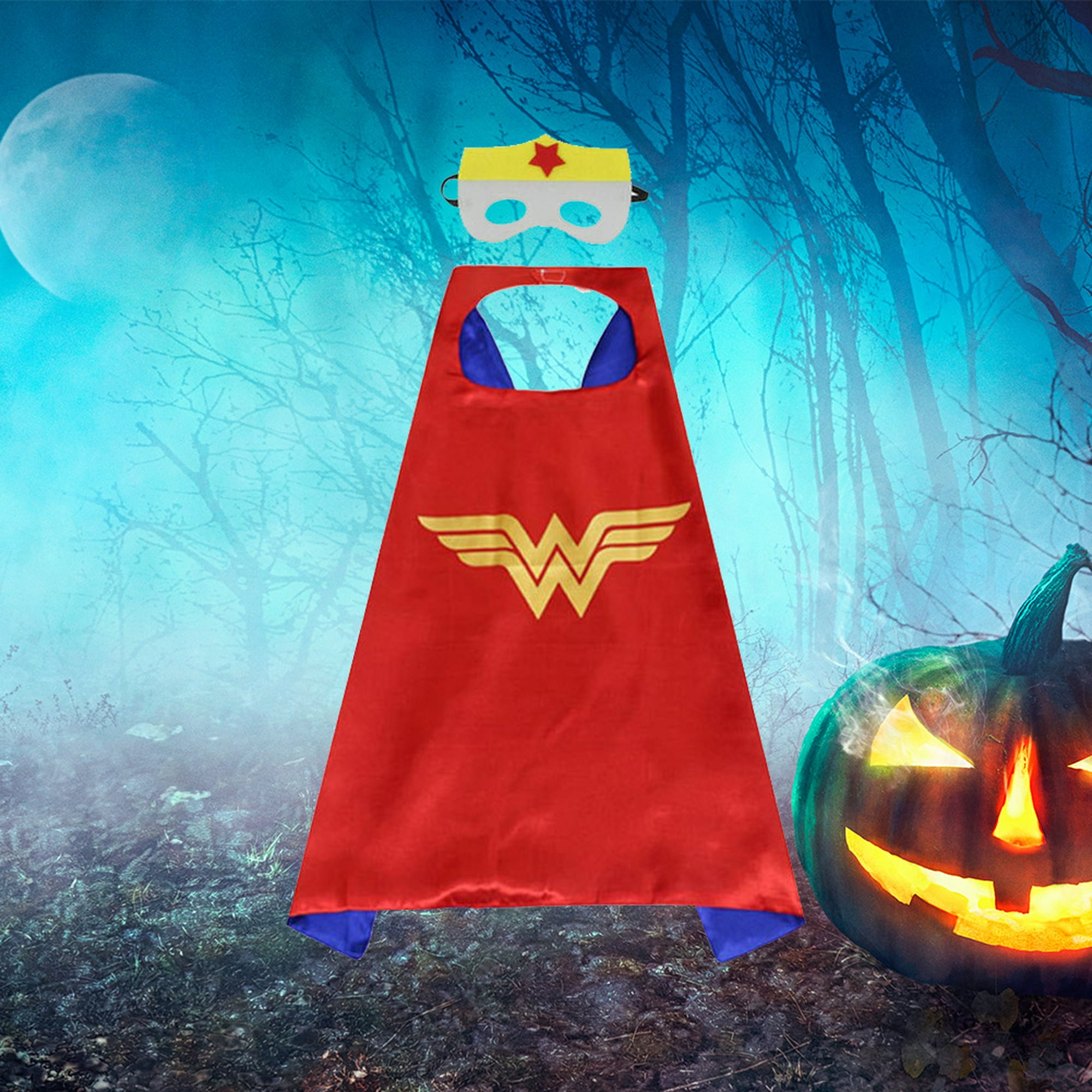 Capas de superhéroe para niños, capa de superhéroe con máscara y cintura,  disfraces de Halloween y regalo de fiesta
