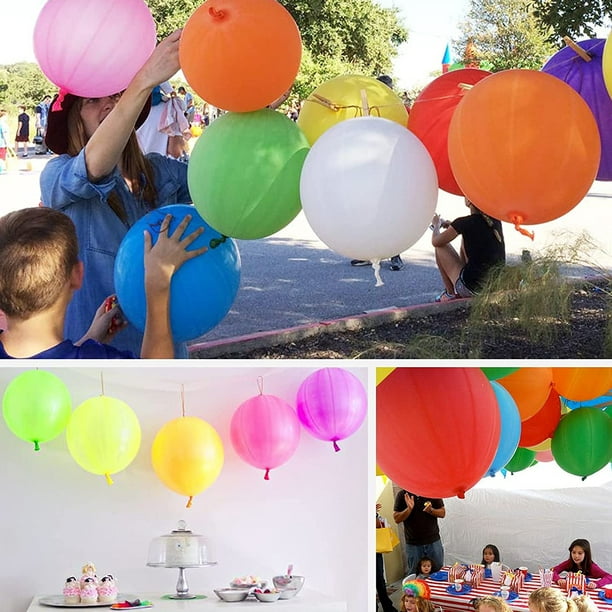  globos perforados (  colores surtidos) eventos temáticos, fiestas de cumpleaños, recuerdo de fies ShuxiuWang
