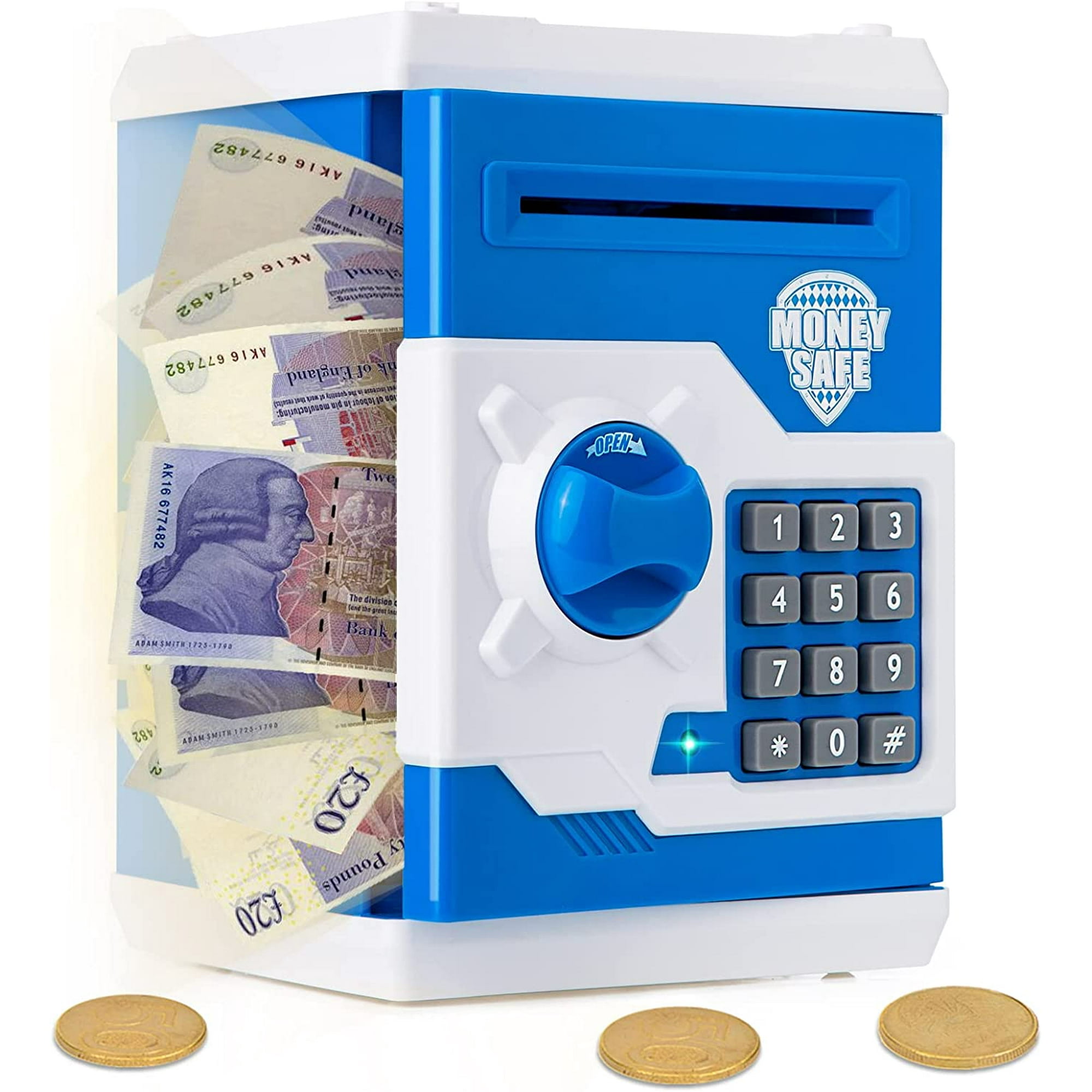 Comprar Contraseña Cajero Automático Caja de Ahorro de Monedas Hucha  Electrónica Caja de Ahorro de Efectivo Caja de Dinero Hucha