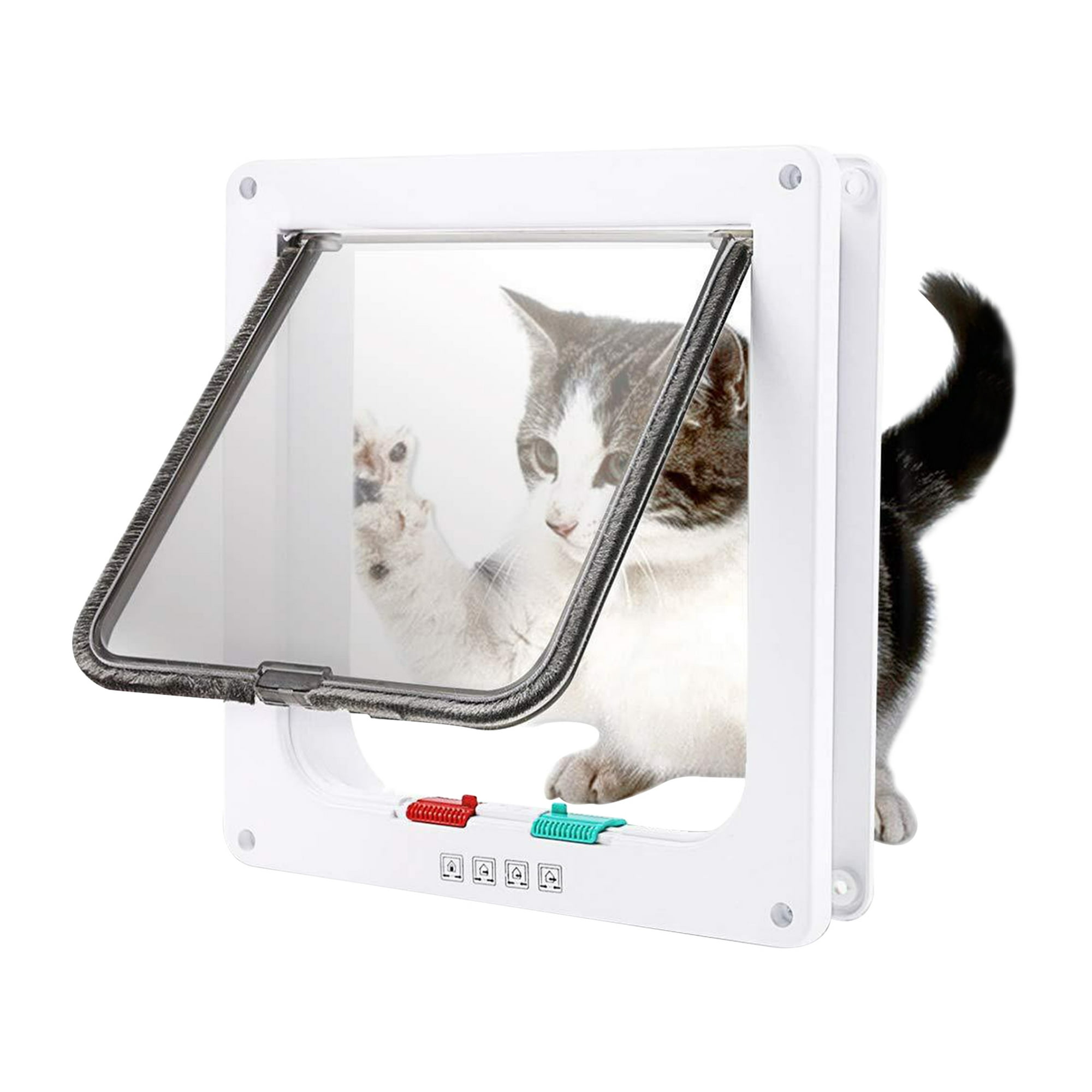 PetSafe Puerta interior para gatos que nunca se oxida – Para puertas  interiores – Añade privacidad, mantiene a los perros fuera del espacio del  gato