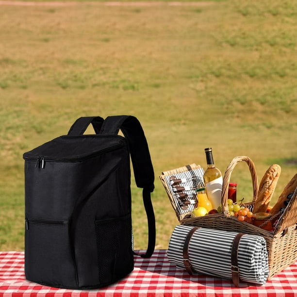 Bolsa más fresca con aislamiento, bolsas portátiles de almacenamiento para  picnic, bolsa más fresca para comida para senderismo, viajes, trabajo  Sunnimix Cesta de picnic